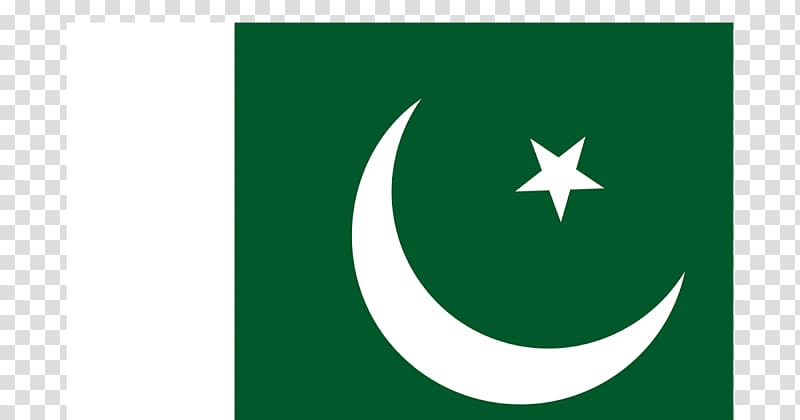 Flag of Pakistan Green Crescent, Flag transparent background PNG clipart