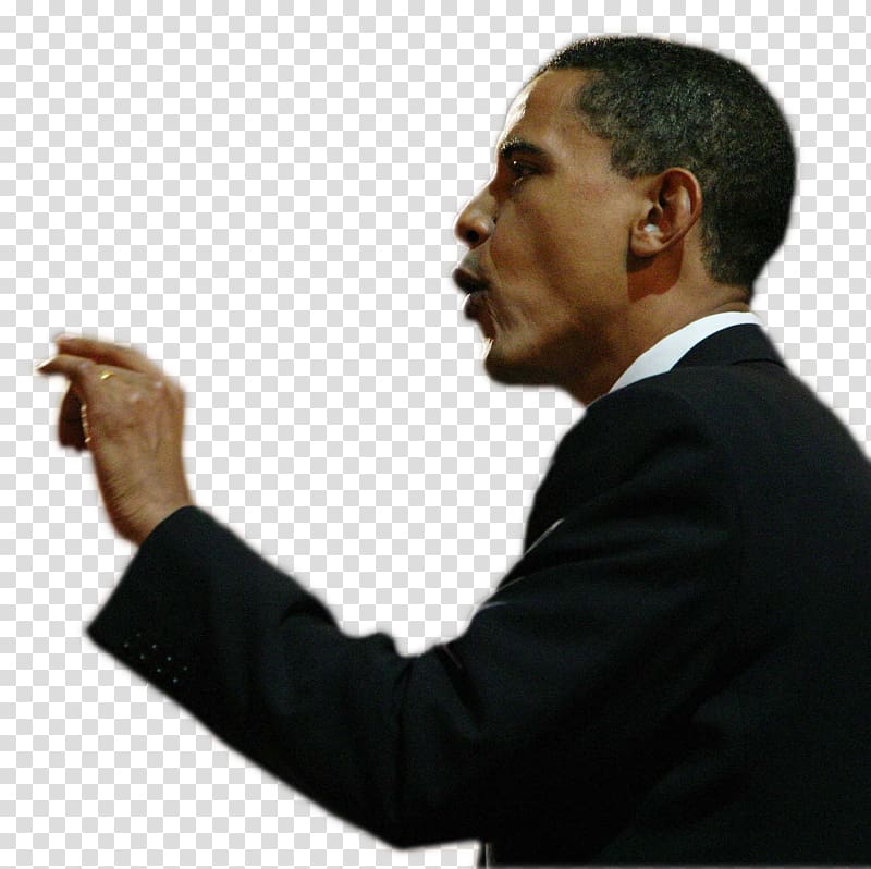 Barack Obama transparent background PNG clipart