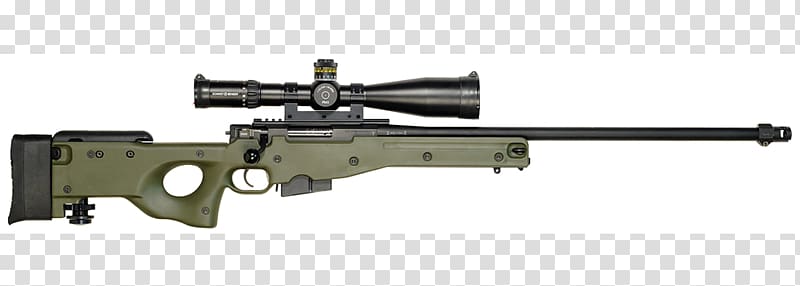 Sniper rifle .338 Lapua Magnum Accuracy International Arctic Warfare Accuracy International AWM, sniper rifle transparent background PNG clipart