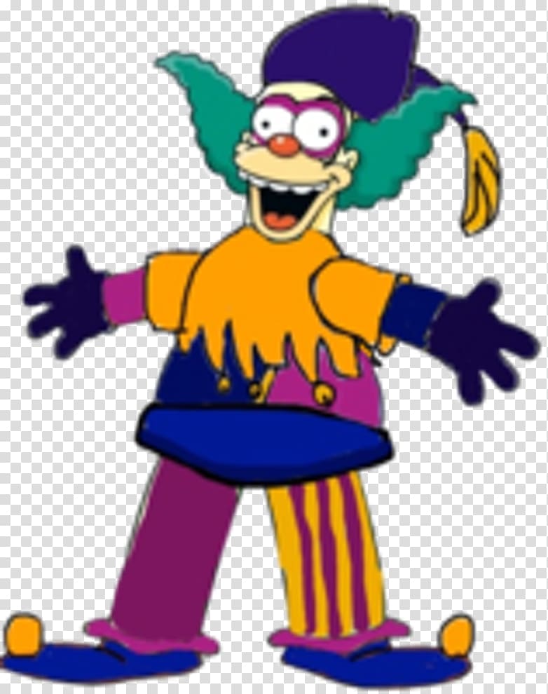 Krusty the Clown Clopin Trouillefou Rabbi Hyman Krustofsky The Simpsons Guy, Krusty The Clown transparent background PNG clipart