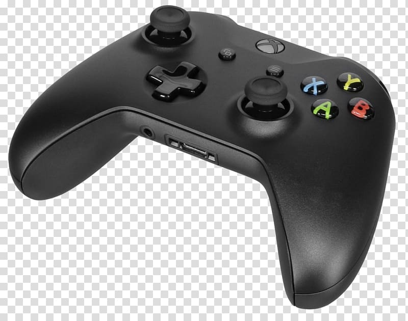 Xbox One controller Game Controllers Joystick Video Game Consoles, wireless networking controller transparent background PNG clipart
