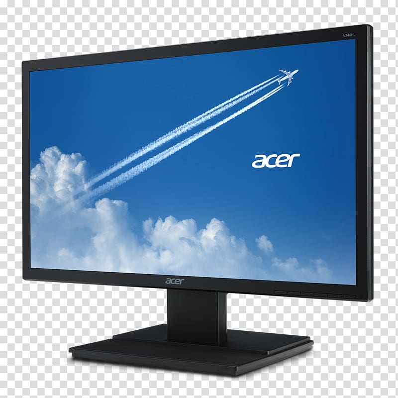 Hewlett-Packard Computer Monitors LED-backlit LCD Liquid-crystal display 1080p, high voltage transparent background PNG clipart
