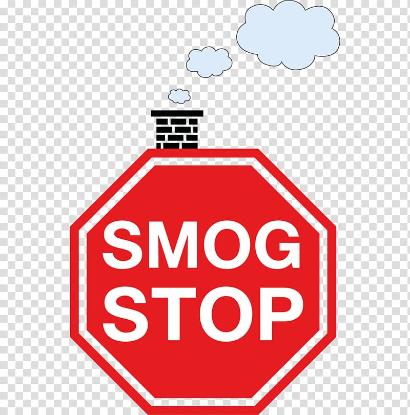 Stop sign Drawing, smog transparent background PNG clipart