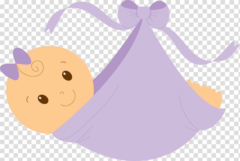 Infant Baby shower Girl , Purple Toy transparent background PNG clipart