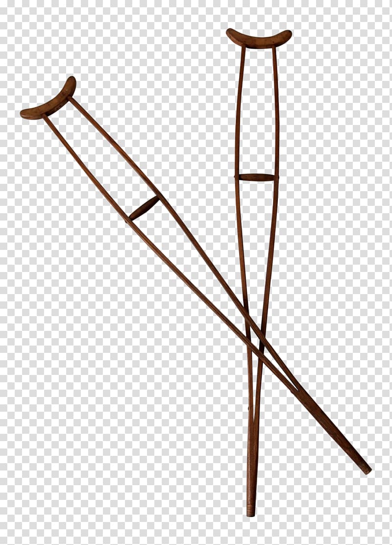 Crutch transparent background PNG clipart