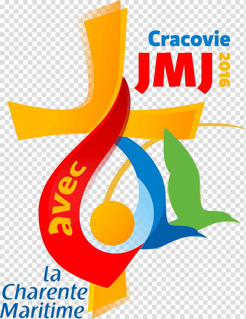 World Youth Day 2016 Kraków Logo Gospel of Matthew Divine Mercy, jmj transparent background PNG clipart