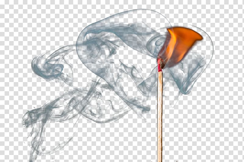 Match Combustion Smoke Steam, Burning matches transparent background PNG clipart