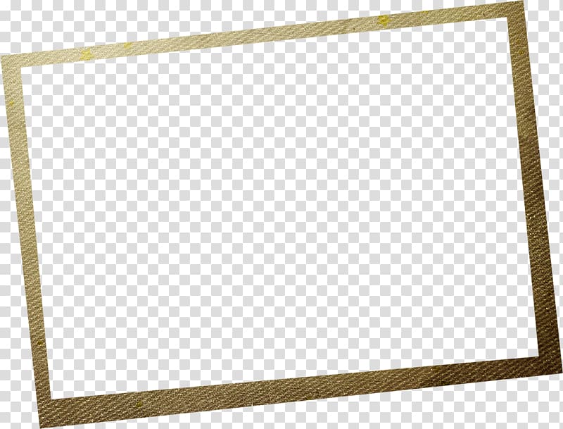 rectangular brown and blue frame illustration, frame Pattern, Yellow Frame transparent background PNG clipart