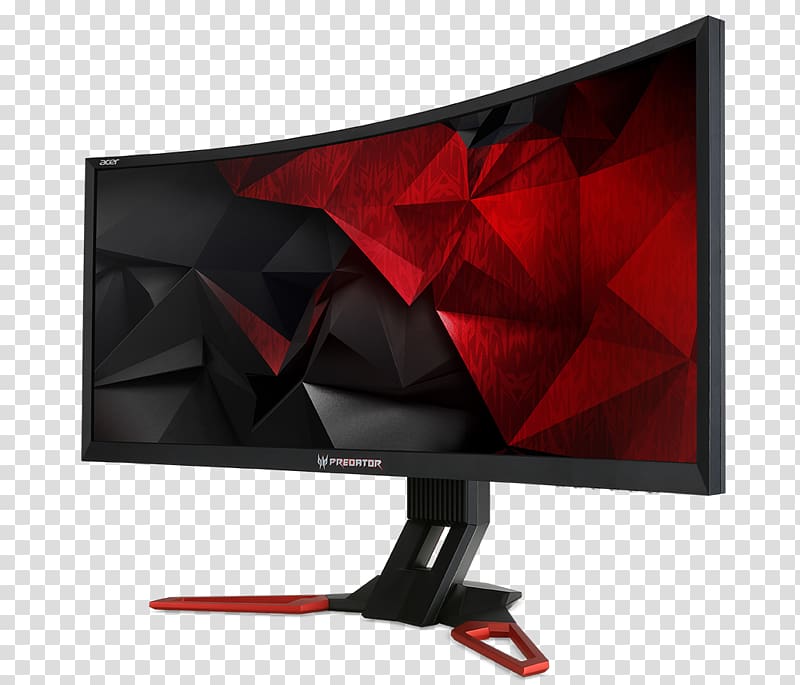 Predator Z35 Curved Gaming Monitor Computer Monitors Nvidia G-Sync Acer Predator X, transparent background PNG clipart
