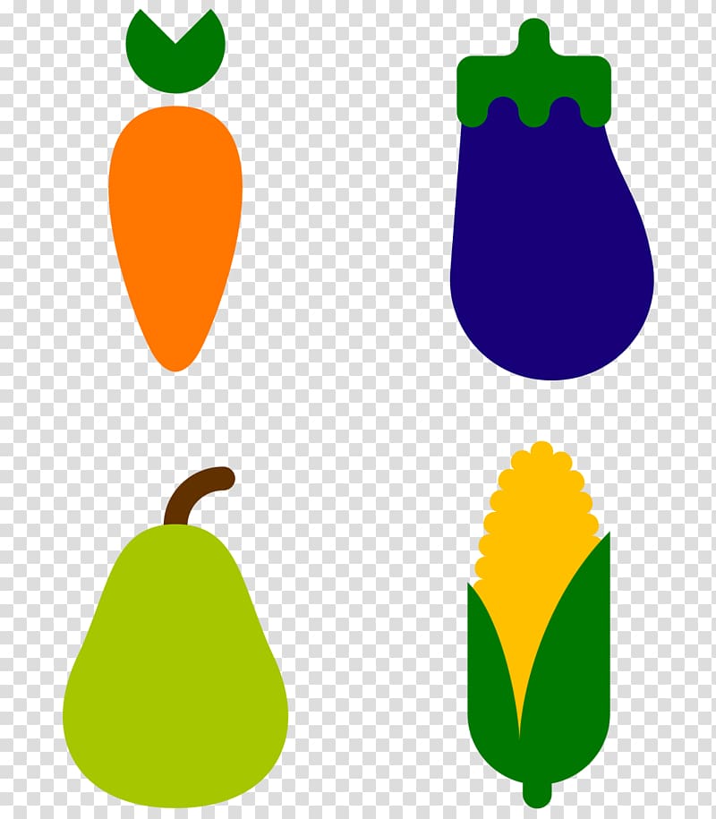 Web development Web design Flat design, fruits and vegetables daquan transparent background PNG clipart