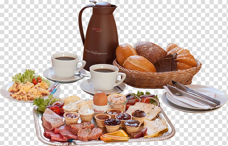 Full breakfast Buffet Vegetarian cuisine Small bread, breakfast transparent background PNG clipart