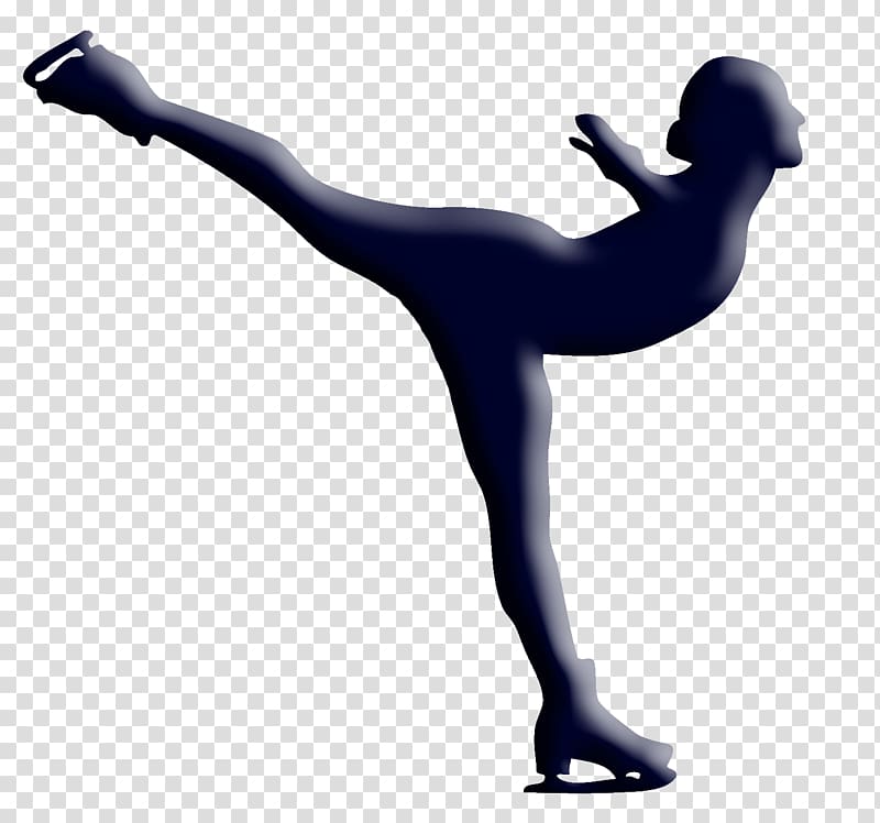 Winter Olympic Games Figure skating club Ice skating Silhouette, skateboard transparent background PNG clipart