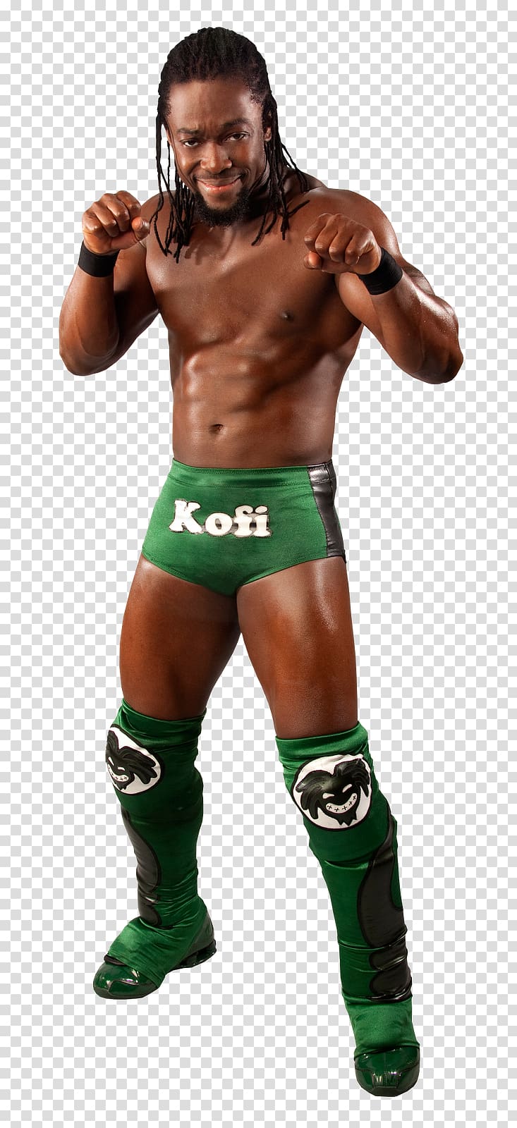 Kofi Kingston WWE Professional wrestling, Kofi Kingston transparent background PNG clipart