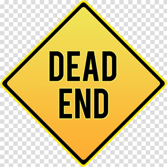 Dead End road signage illustration, Traffic sign Dead end, Diamond traffic signs transparent background PNG clipart