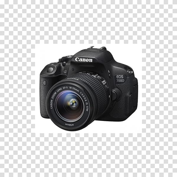 Canon EOS 700D Canon EF-S 18–135mm lens Canon EOS 6D Canon EOS 650D Canon EF lens mount, Camera transparent background PNG clipart