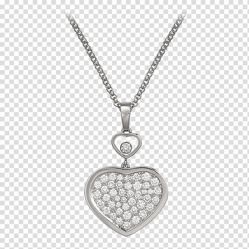 Locket Necklace Diamond Chopard Jewellery, necklace transparent background PNG clipart