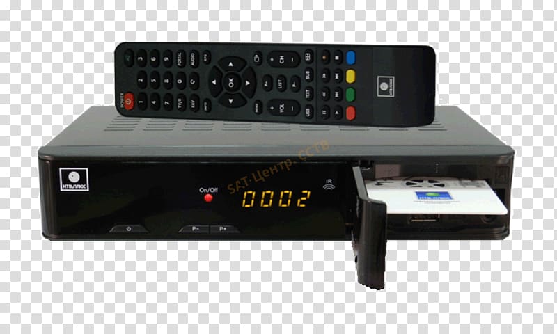 NTV Plus Satellite television High-definition television Set-top box, others transparent background PNG clipart