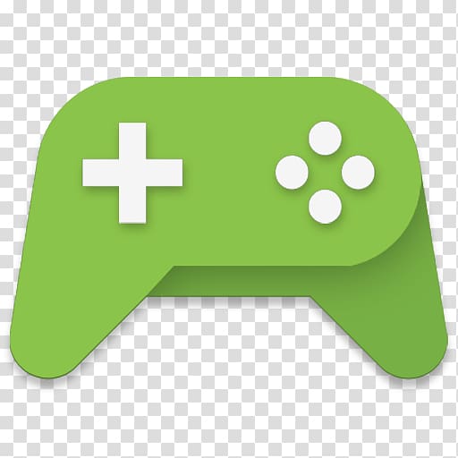 green game controller illustration, symbol green font, Play Games transparent background PNG clipart
