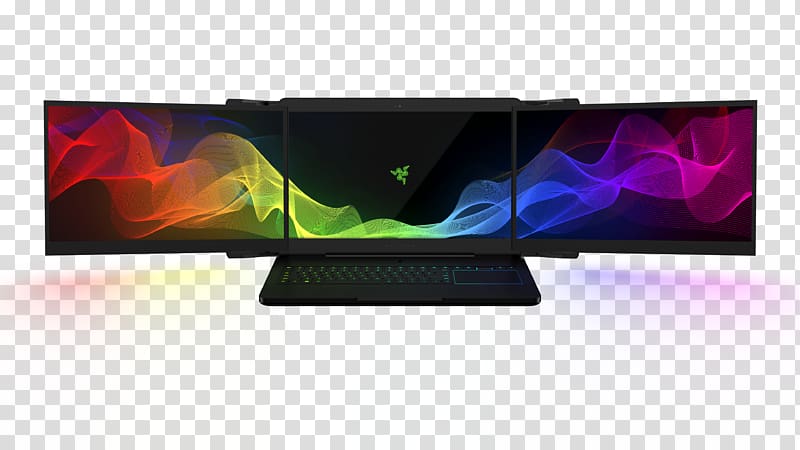 Laptop Multi-monitor Computer Monitors Razer Inc. Indium gallium zinc oxide, laptops transparent background PNG clipart