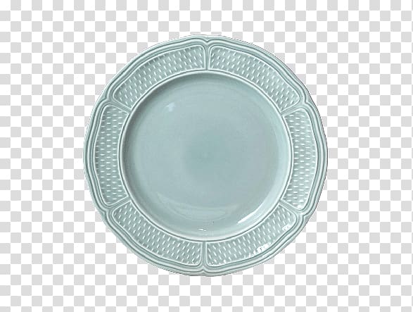 Plate Gien Celadon Porcelain Tableware, small dessert plates transparent background PNG clipart