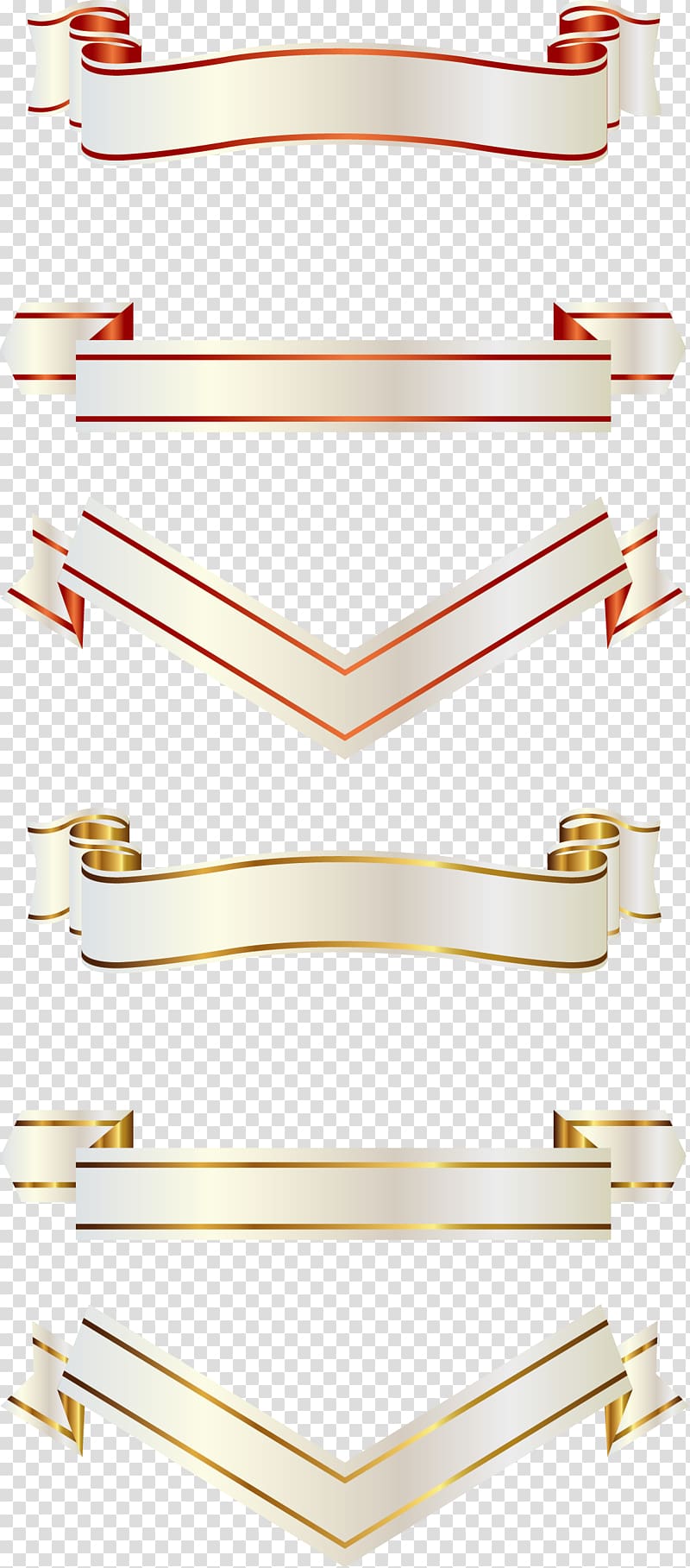 white ribbons illustration, ribbon transparent background PNG clipart