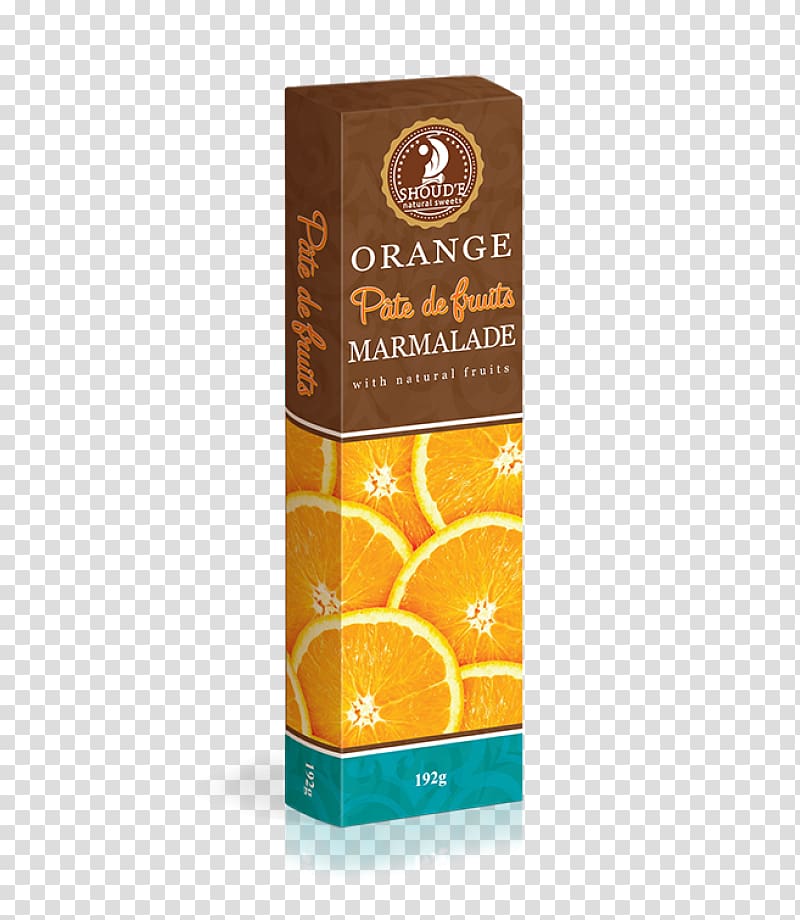 Marmalade Orange Pâte de fruits Roshen, orange transparent background PNG clipart