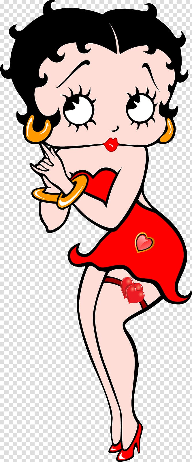 Betty Boop illustration, Betty Boop Side transparent background PNG clipart