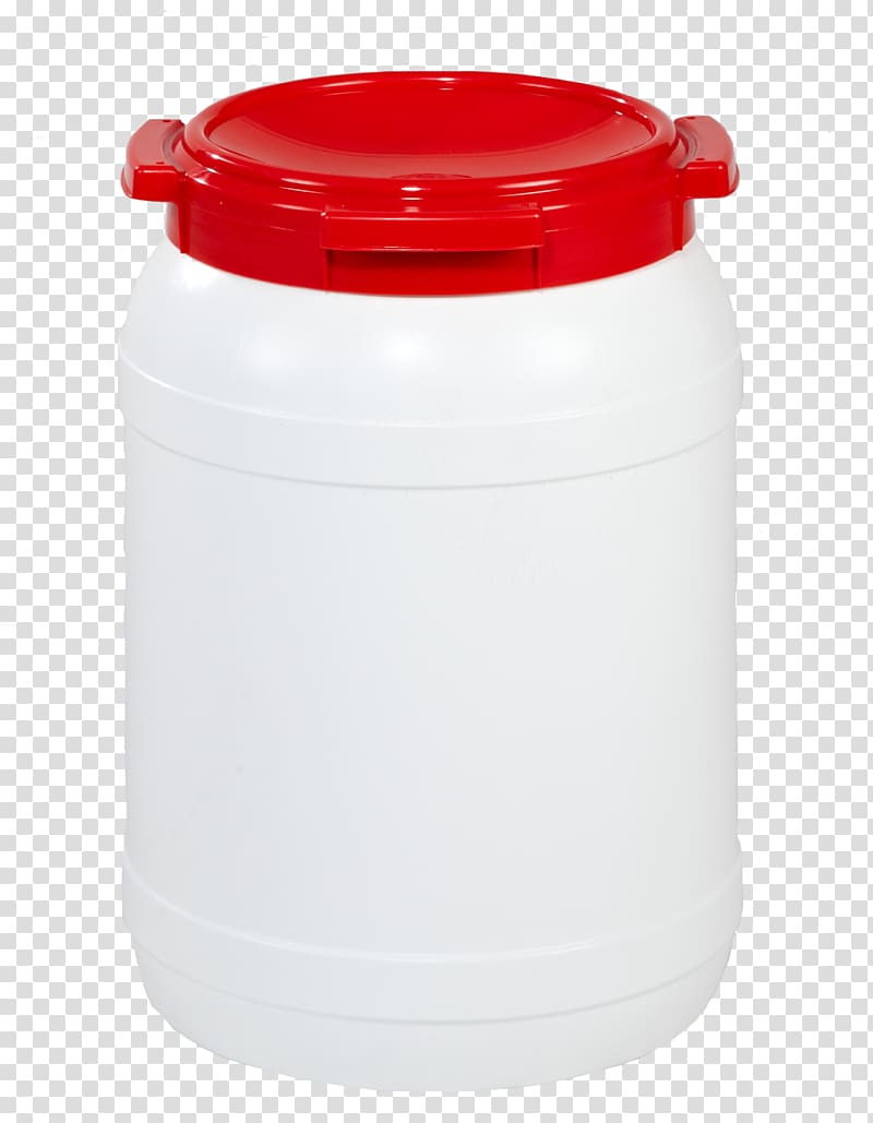 Plastic Lid Drum Food storage containers, plastic barrel transparent background PNG clipart