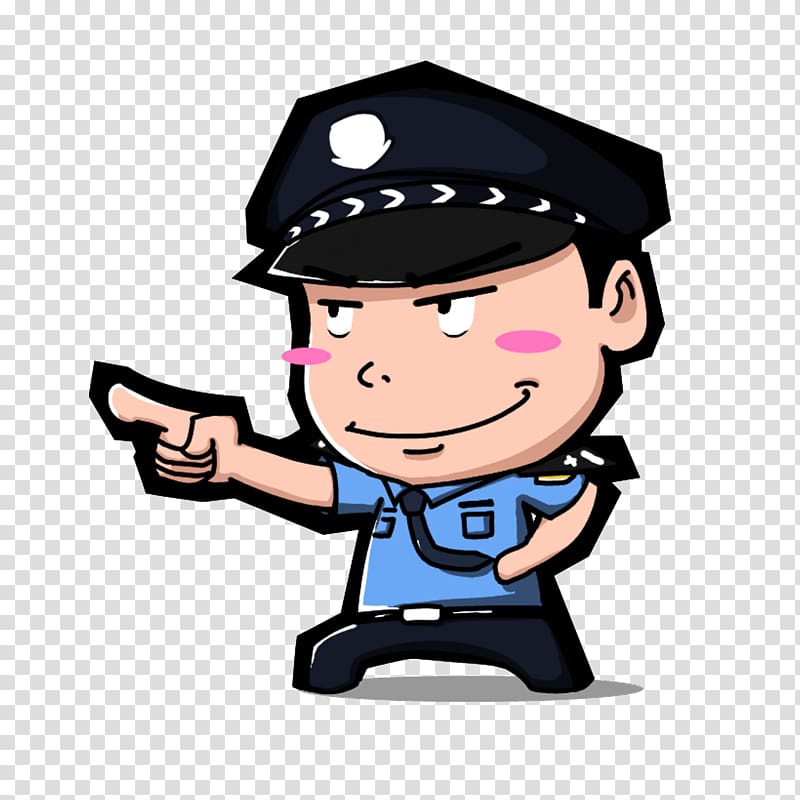 Police officer Cartoon, Cartoon police transparent background PNG clipart