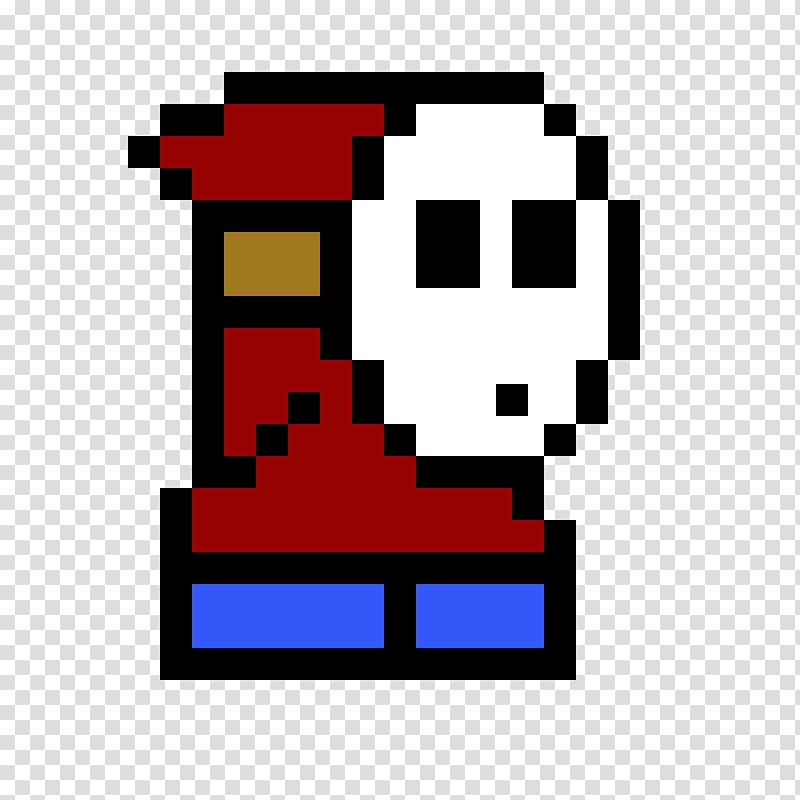 minecraft pixel art shy guy mario pixel art transparent background png clipart hiclipart minecraft pixel art shy guy mario