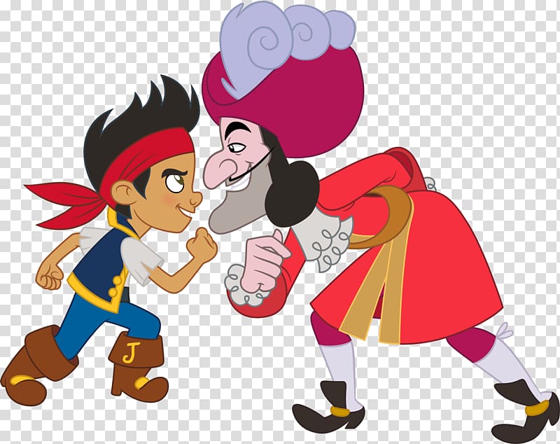 Captain Hook Smee Peter Pan Piracy Neverland, jake transparent background PNG clipart
