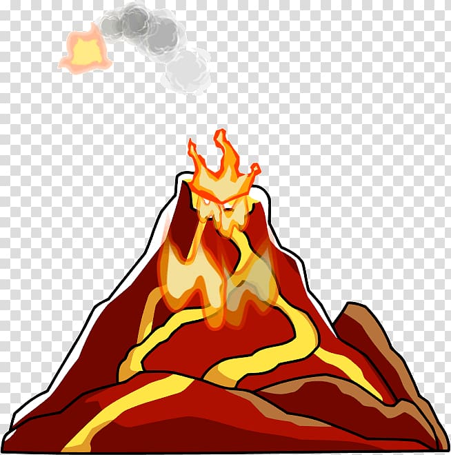 Volcano transparent background PNG clipart