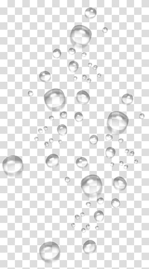 White fresh water drop border texture transparent background PNG ...
