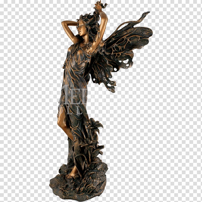 Bronze sculpture Figurine Legendary creature, garden statues transparent background PNG clipart