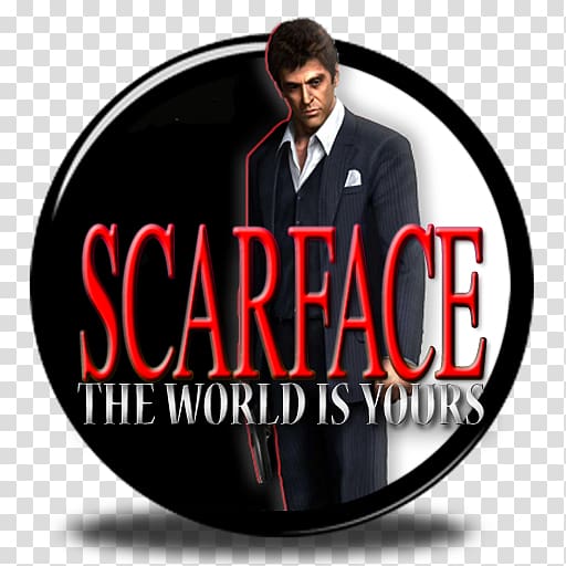 Scarface: The World Is Yours Tony Montana Logo Video game, tony montana transparent background PNG clipart