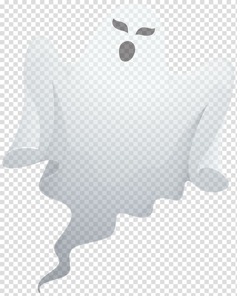 Paper Ghost , Cartoon white robe monster transparent background PNG clipart