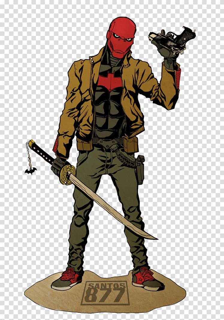 Red Hood Jason Todd Batman Joker Robin, hood transparent background PNG clipart