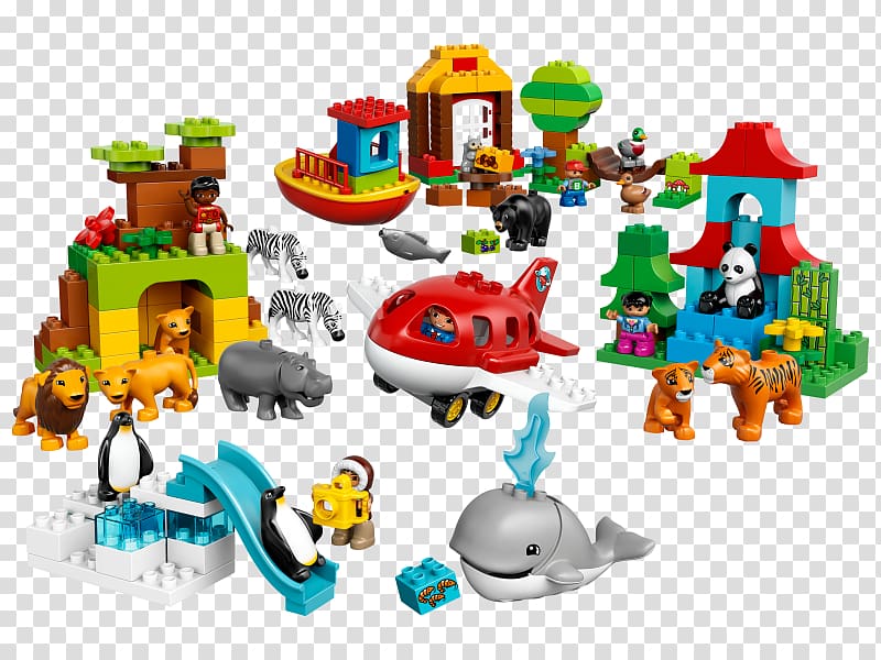 LEGO 10805 DUPLO Around the World Lego Duplo Toy Kiddiwinks LEGO Store (Forest Glade House), toy transparent background PNG clipart