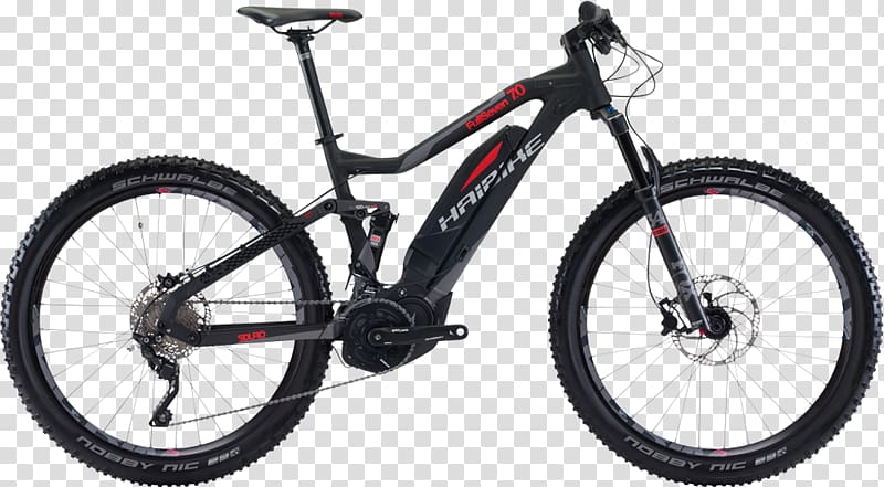 Haibike SDURO Trekking 6.0 (2018) Electric bicycle Mountain bike, Bicycle transparent background PNG clipart