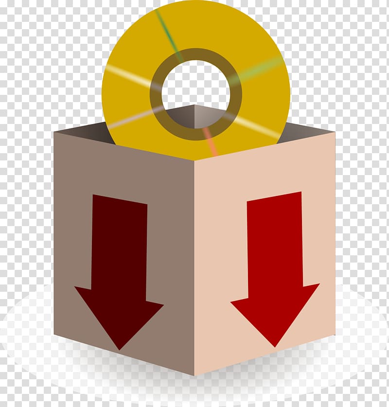 Scalable Graphics Icon, Tape the box down arrow transparent background PNG clipart