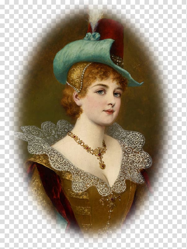 Painter Painting Portrait of a Noblewoman Work of art, painting transparent background PNG clipart