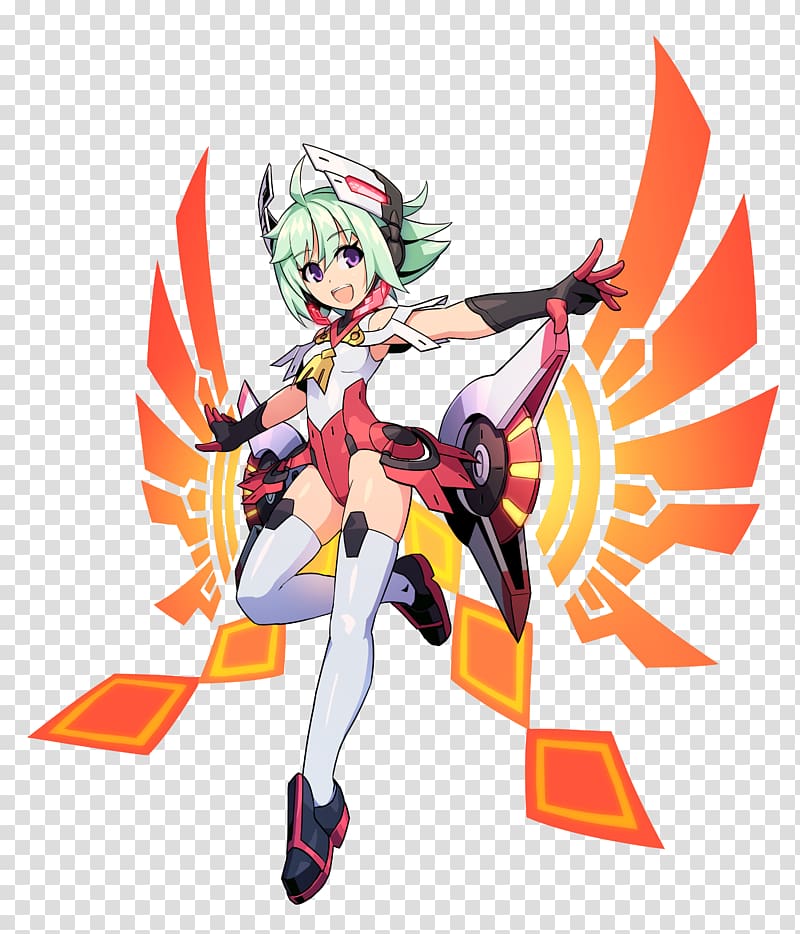 Azure Striker Gunvolt 2 Blaster Master Zero Gal*Gun Inti Creates, lola transparent background PNG clipart