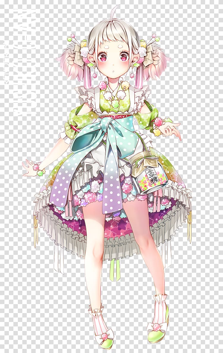Manga Anime Art Kavaii Female, anime girl transparent background PNG clipart