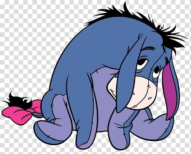 Eeyore Winnie-the-Pooh Animated cartoon , winnie the pooh transparent background PNG clipart