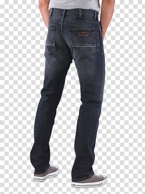 Chino pants Chino cloth Navy blue Slim-fit pants, Wrangler jeans transparent background PNG clipart