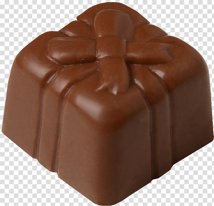 Fudge Chocolate pudding Chocolate truffle Praline Bonbon, chocolate cake transparent background PNG clipart