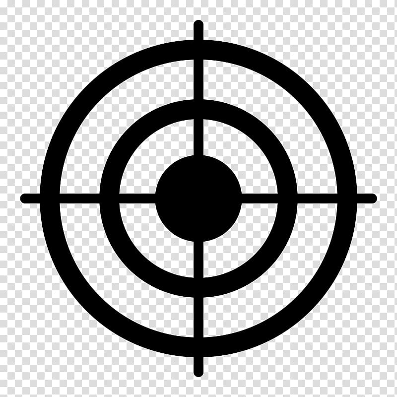 Bullseye Shooting target , market transparent background PNG clipart