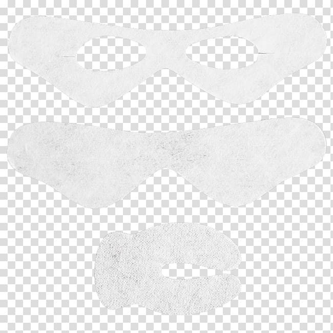 Black and white Pattern, Eye Mask transparent background PNG clipart
