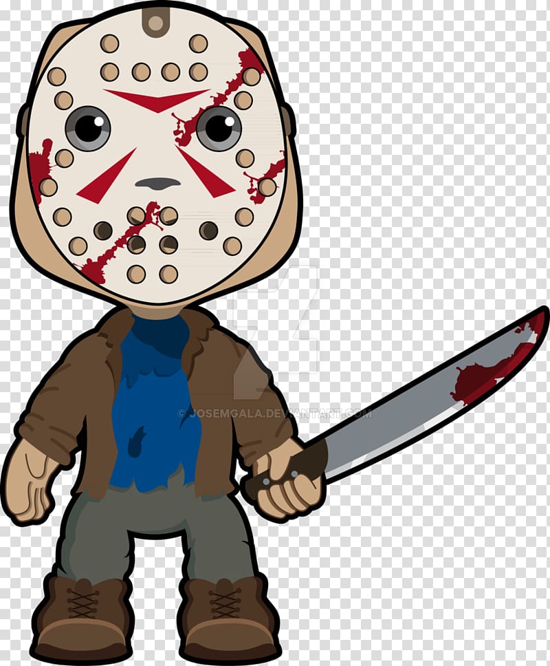 Jason Voorhees Friday the 13th: The Game YouTube Cartoon, Yellow friday transparent background PNG clipart