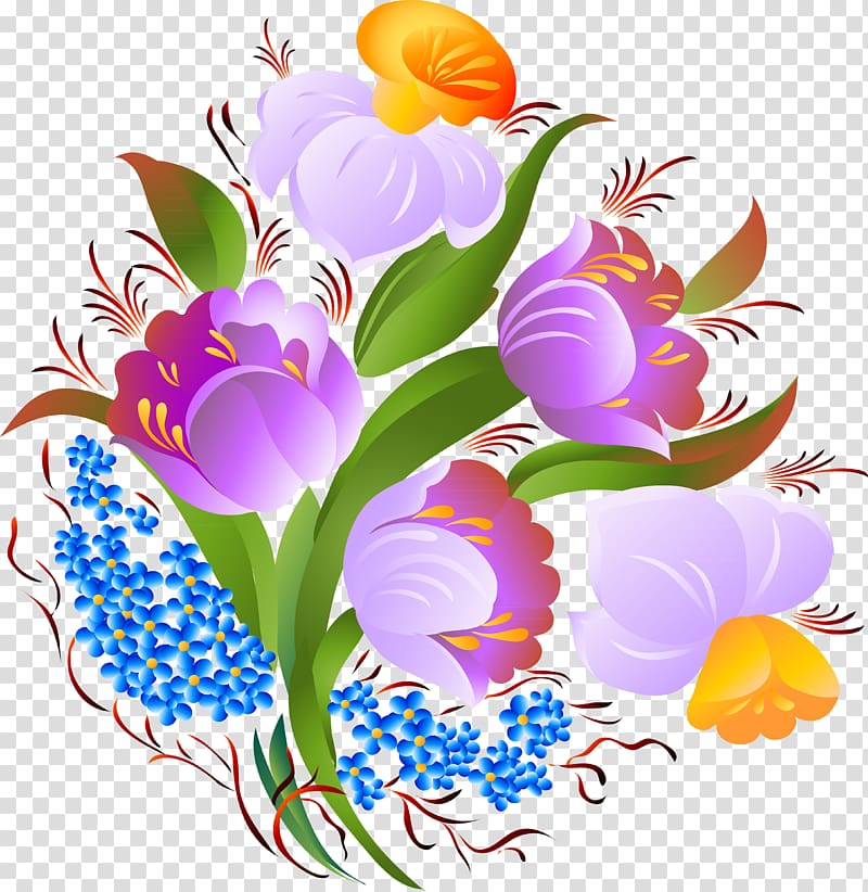 Flower Floral design Drawing , flower transparent background PNG clipart